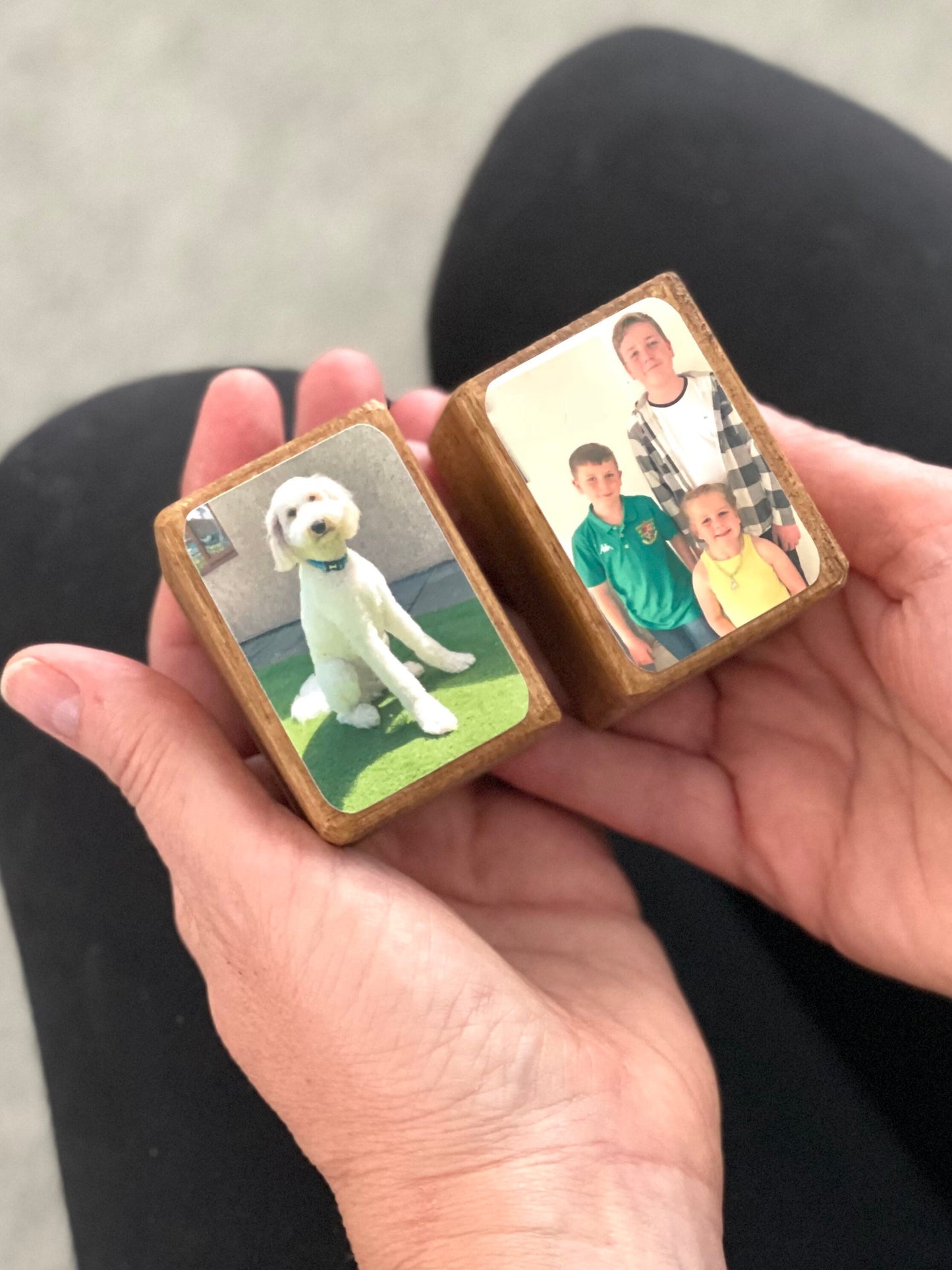 Stacking Photo Blocks Set - Family
