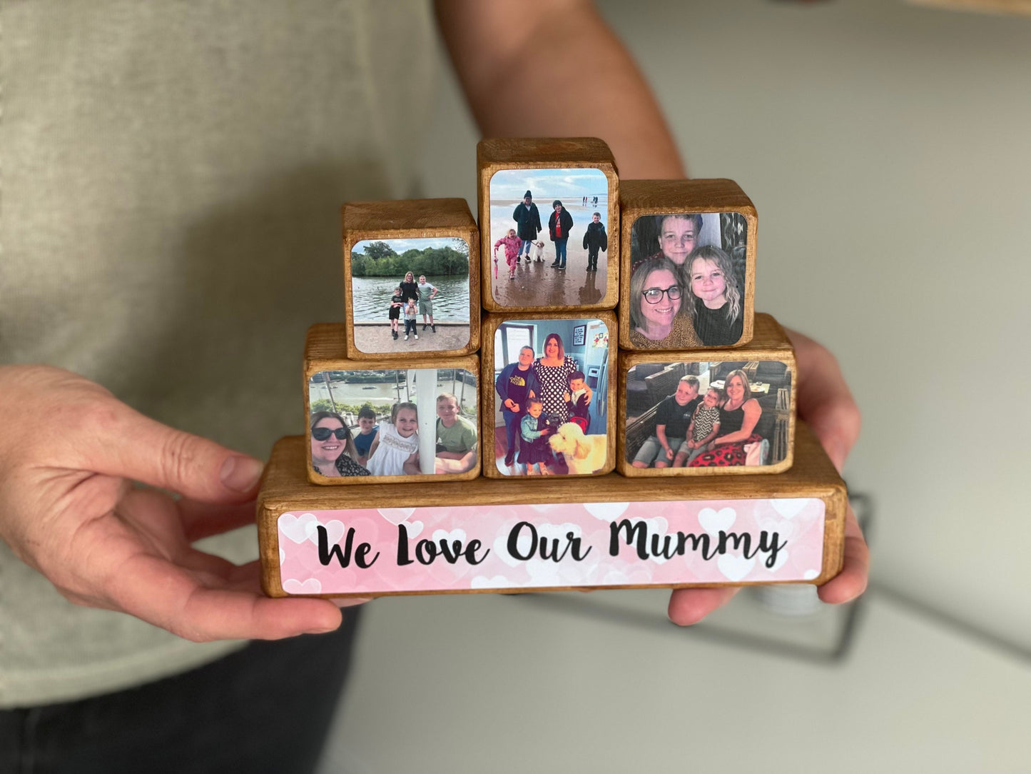 Stacking Photo Block Set - For Mum, Mummy, Mommy, Mammy