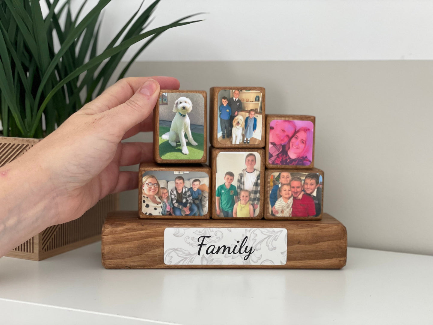 Stacking Photo Block Set - Family