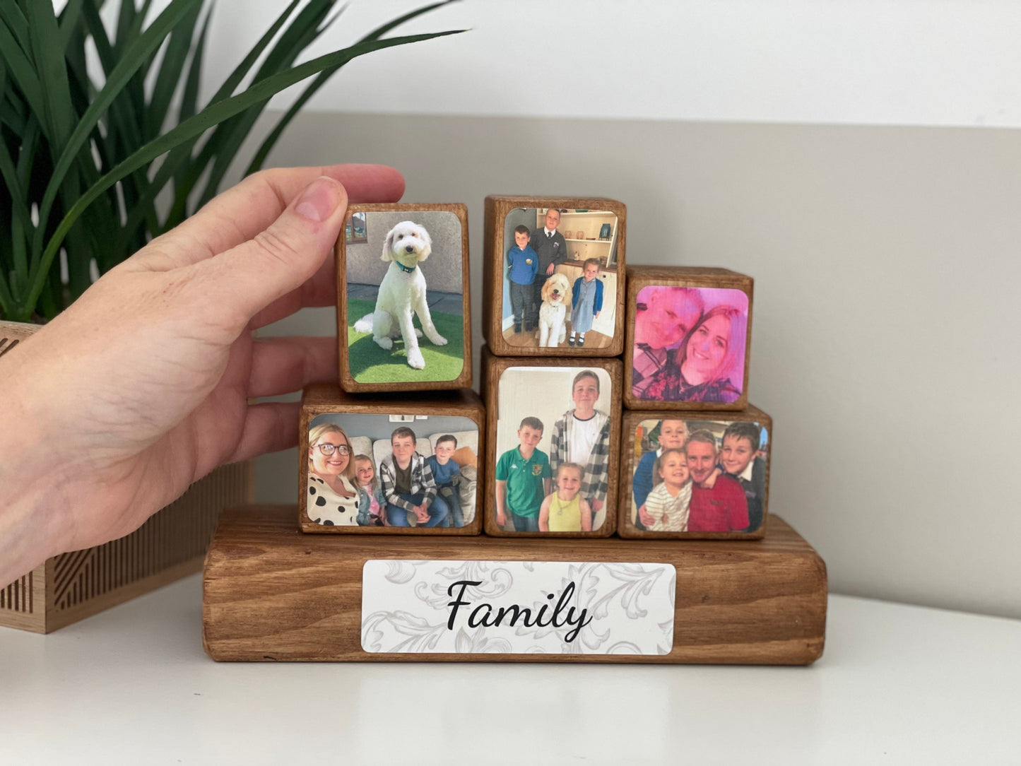 Stacking Photo Blocks Set - Family