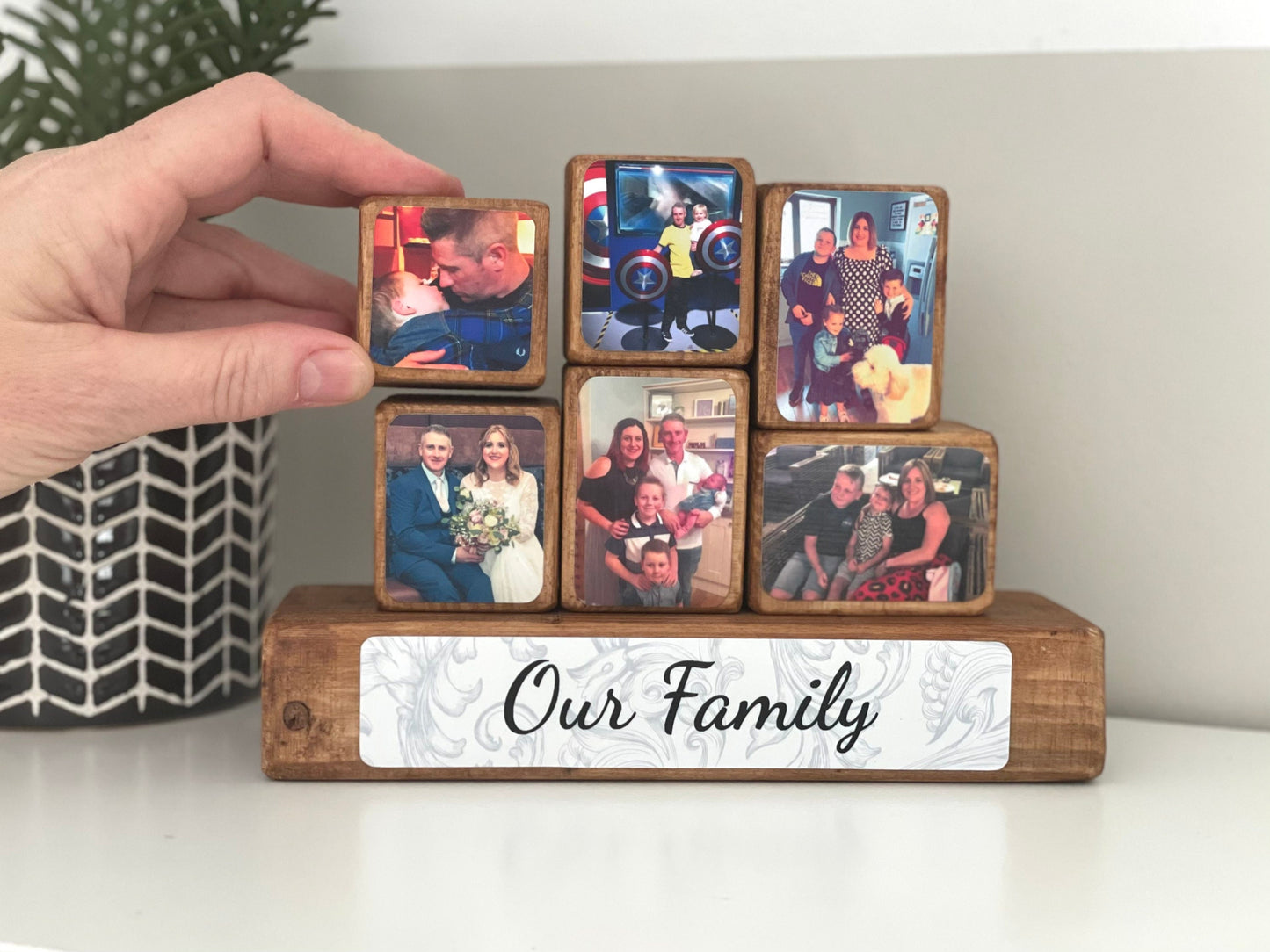 Photo Stacking Blocks, Photo Gift, Photo Blocks, Wooden Photo Block, Keepsake, Gift, Photo, Block, Family, Photo Gift Ideas,
