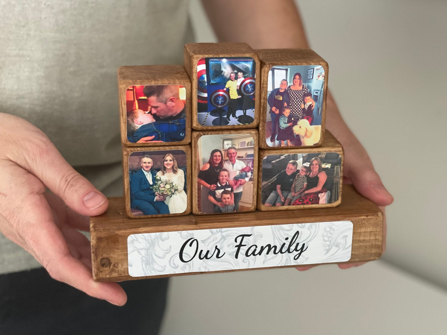 Photo Stacking Blocks, Photo Gift, Photo Blocks, Wooden Photo Block, Keepsake, Gift, Photo, Block, Family, Photo Gift Ideas,