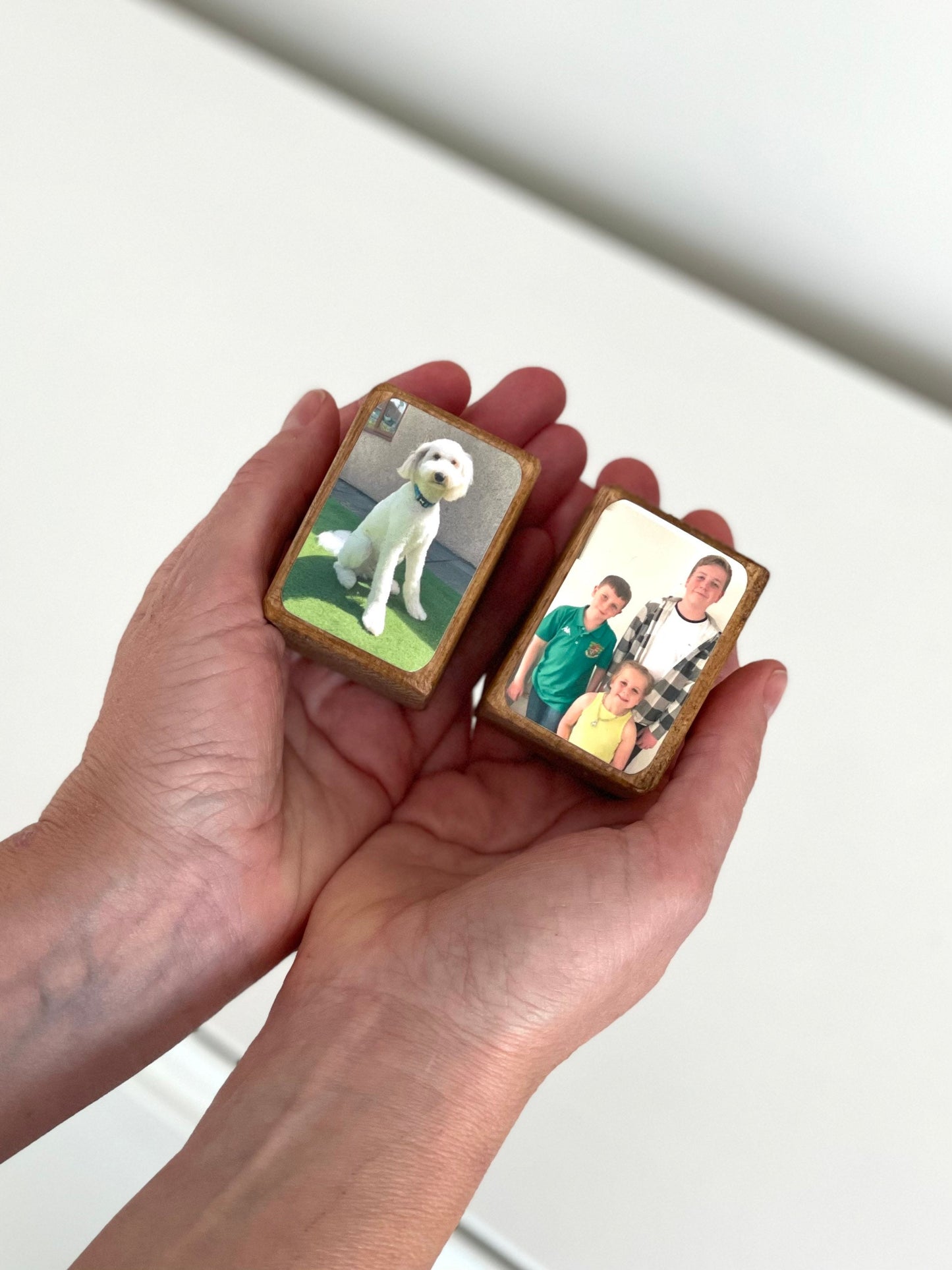 Stacking Photo Block Set - photo gift for Grandma, Grandad, Grandparents