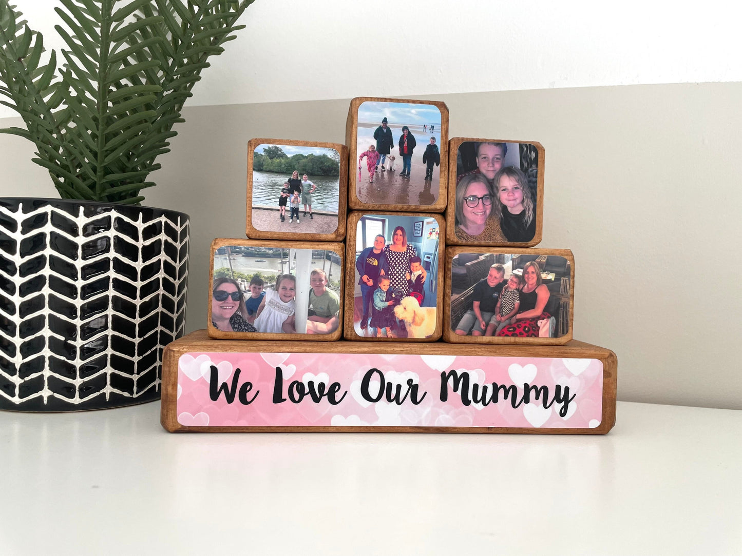 Stacking Photo Block Set - For Mum, Mummy, Mommy, Mammy