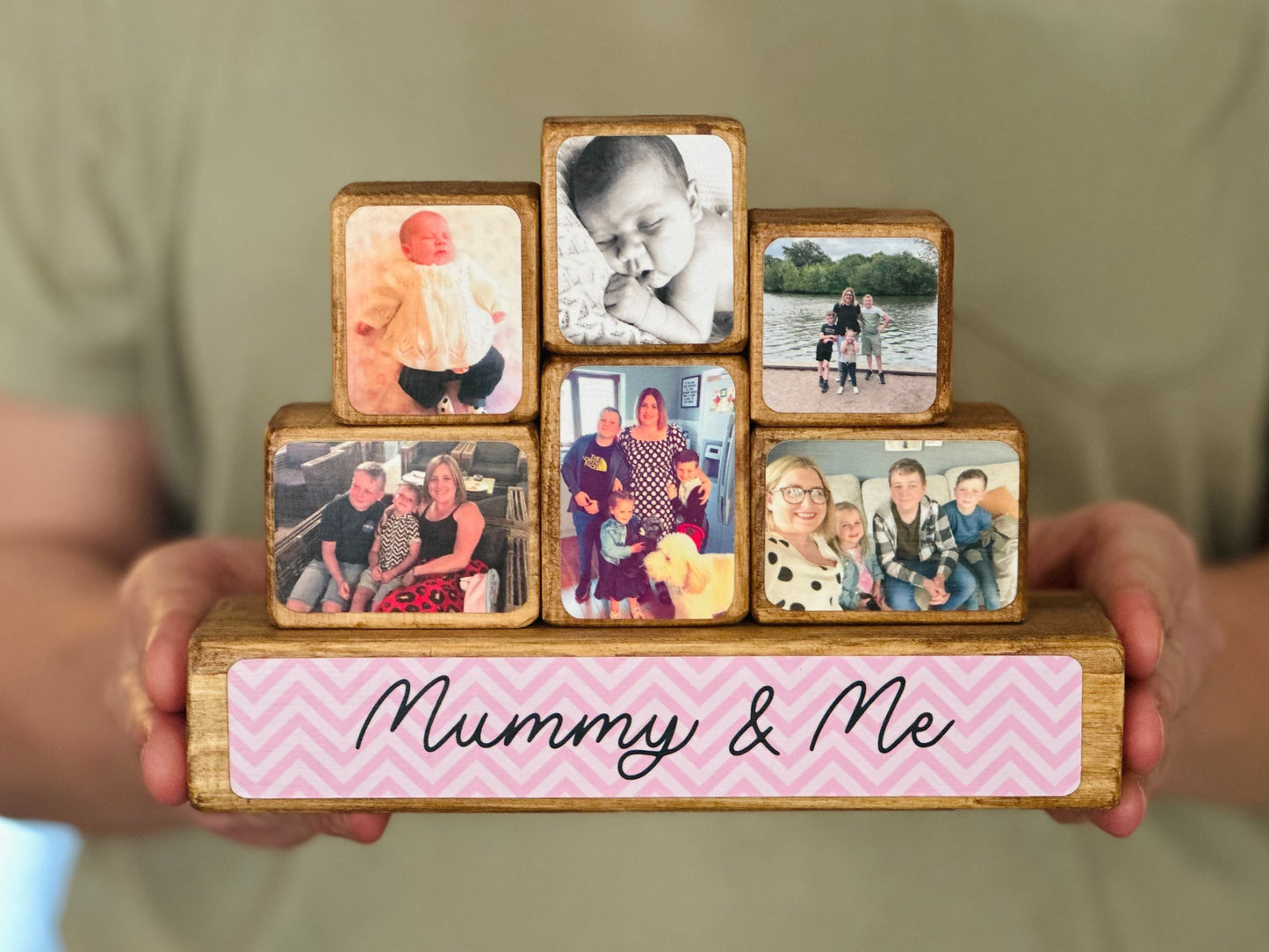 Stacking Photo Block Set - Mummy & Me