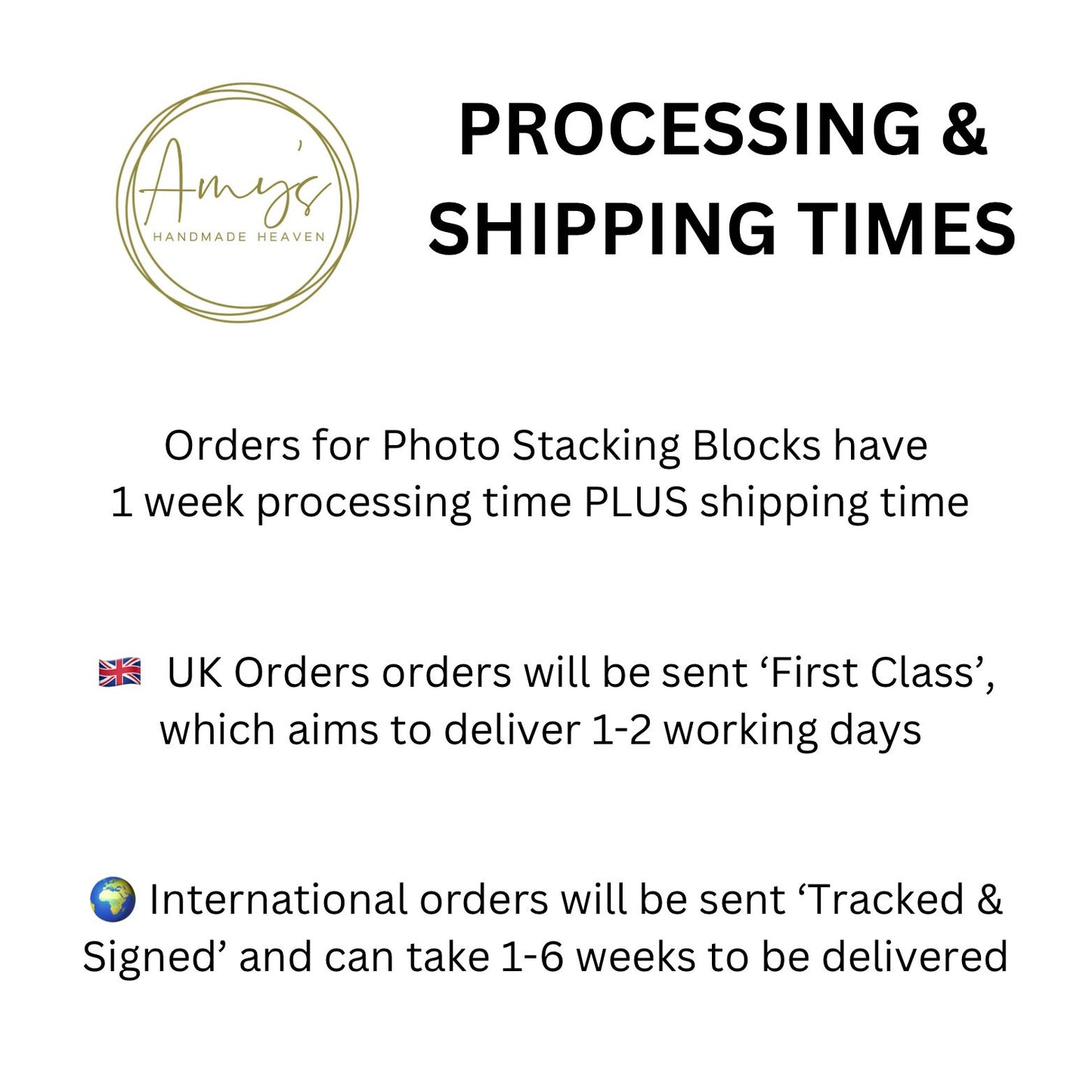 Stacking Photo Block Set - Mummy & Me