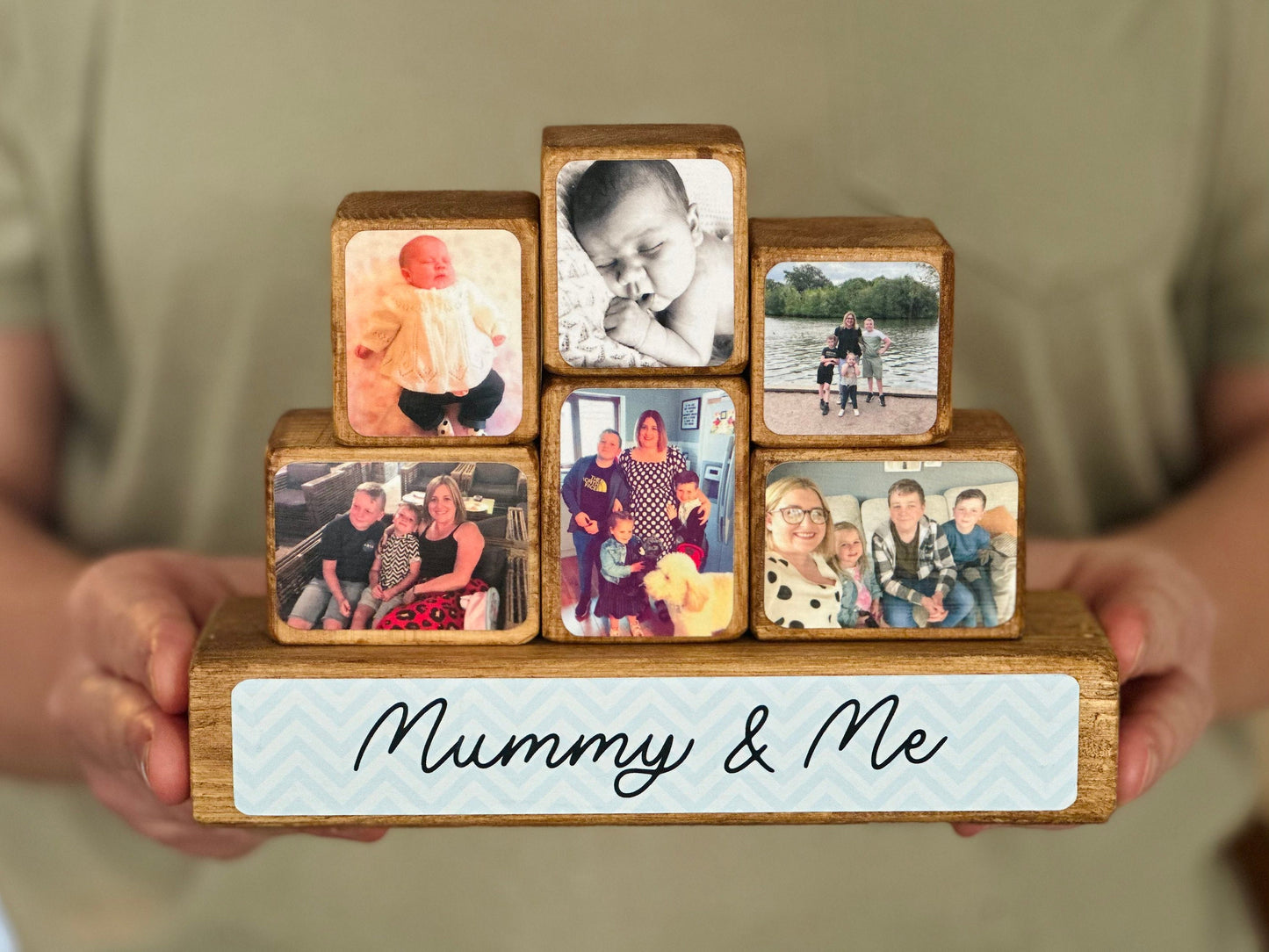 Stacking Photo Block Set - Mummy & Me