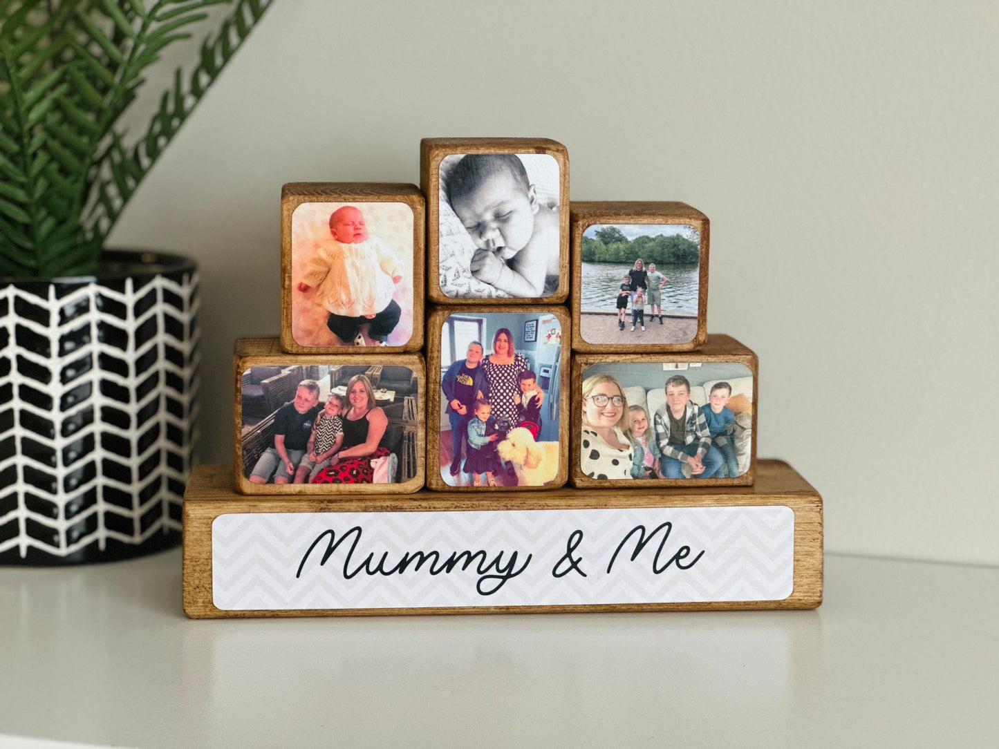 Stacking Photo Block Set - Mummy & Me