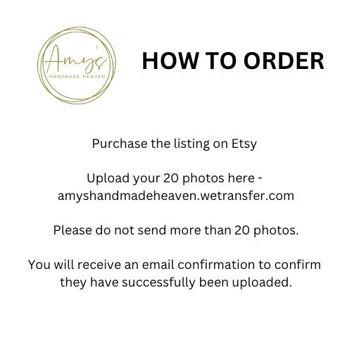 Acrylic Photo Number, Photo Collage, Birthday Gift, Photo Gift, Photo letter, Personalised gift,