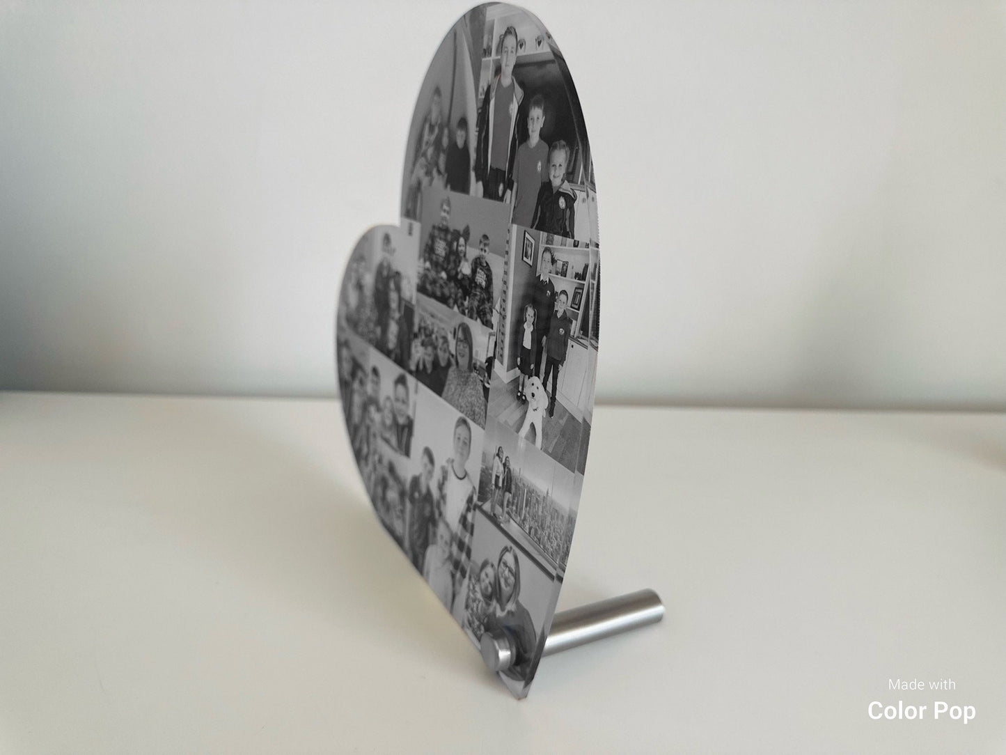 Acrylic Photo Hearts, Photo Collage, Heart Collage, Photo Gift, Personalised gift,