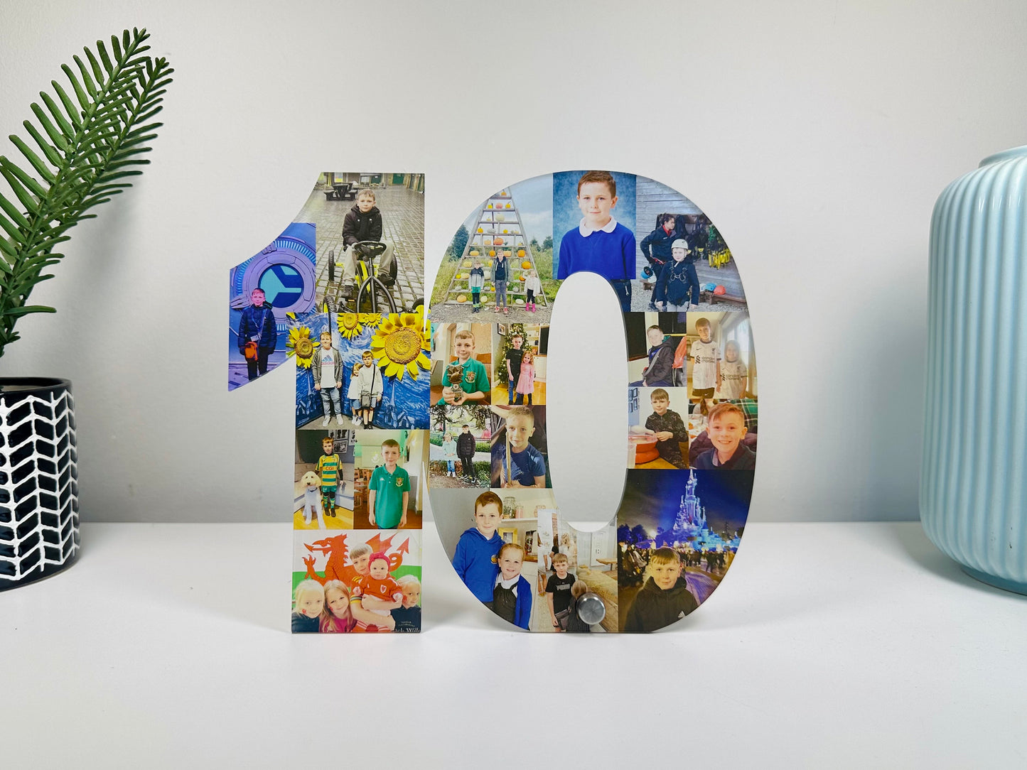 Photo Collage - Any 2 digit number
