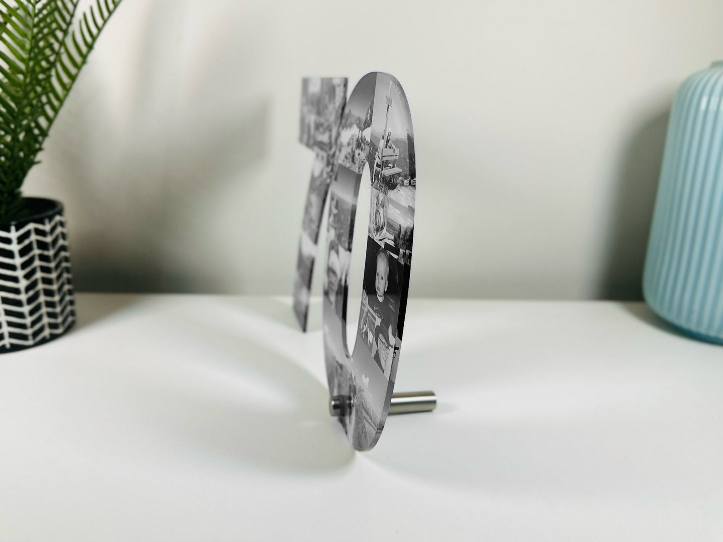 Acrylic Photo Number, Photo Collage, Birthday Gift, Photo Gift, Photo letter, Personalised gift,