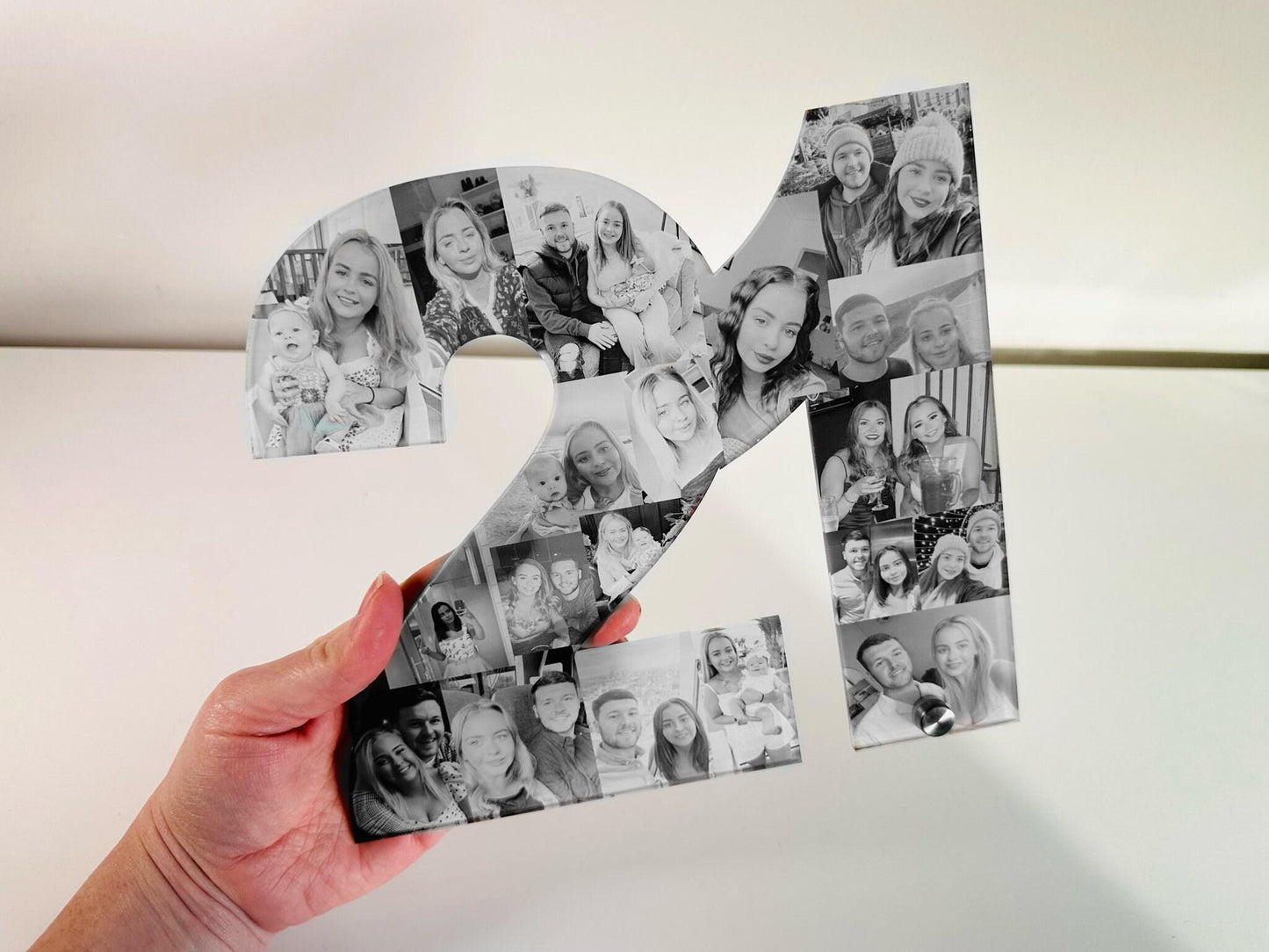 Photo Collage - Any 2 digit number