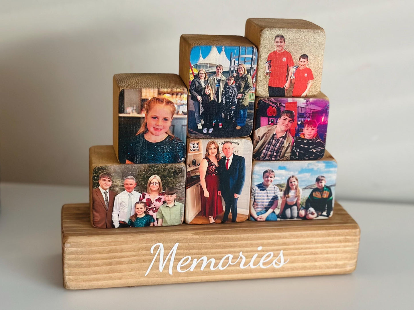 Stacking Photo Blocks Set - UV Printed