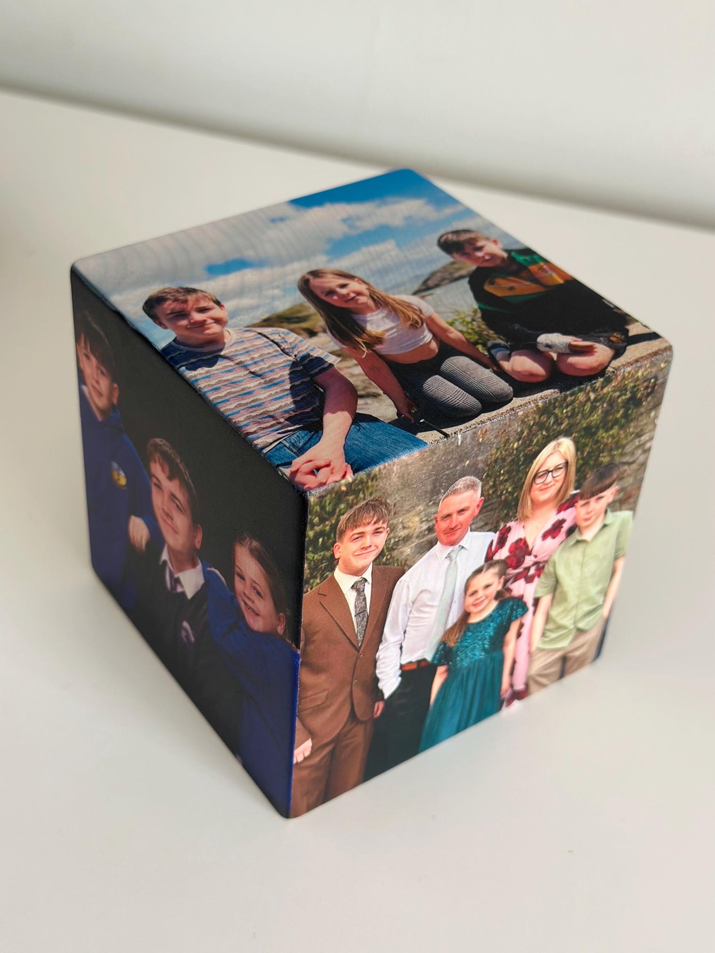 Photo Cube, Photo Block - Photo Gift Idea, wooden photo block, photo keepsake, wooden block, handmade gift, photo gift,