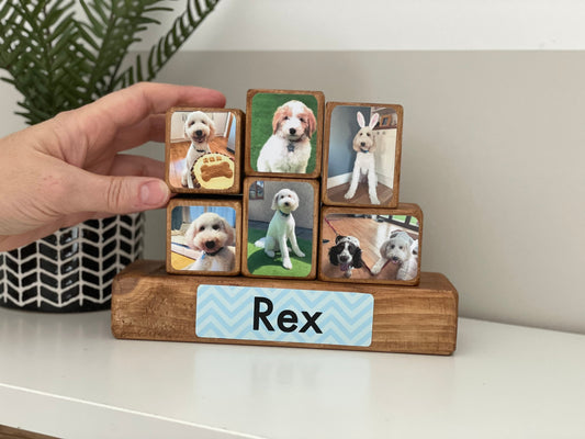 Stacking Photo Block Set - Pet