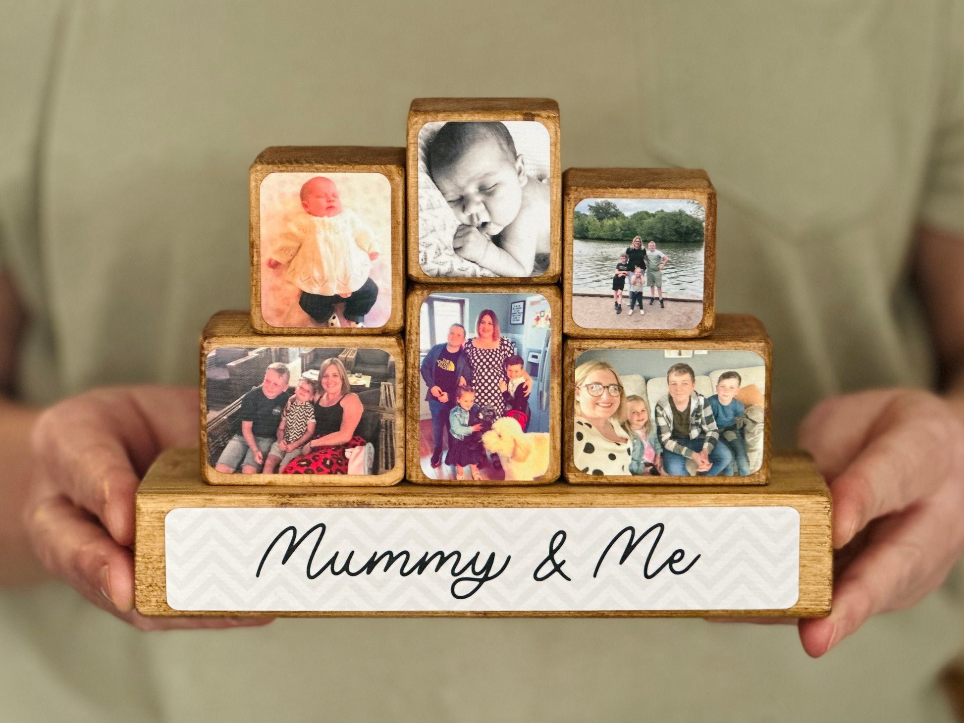 Stacking Photo Block Set - Mummy & Me