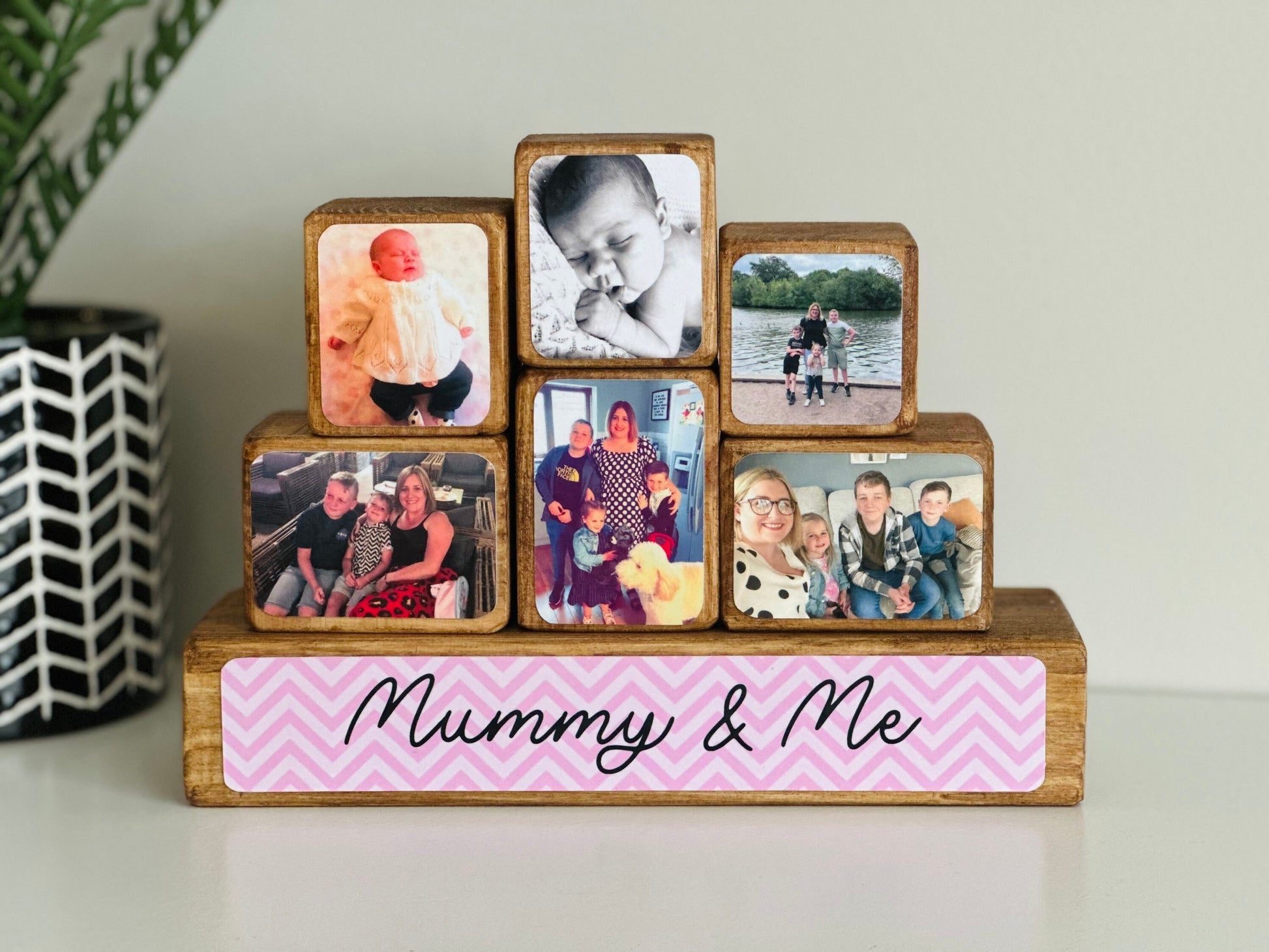Stacking Photo Block Set - Mummy & Me