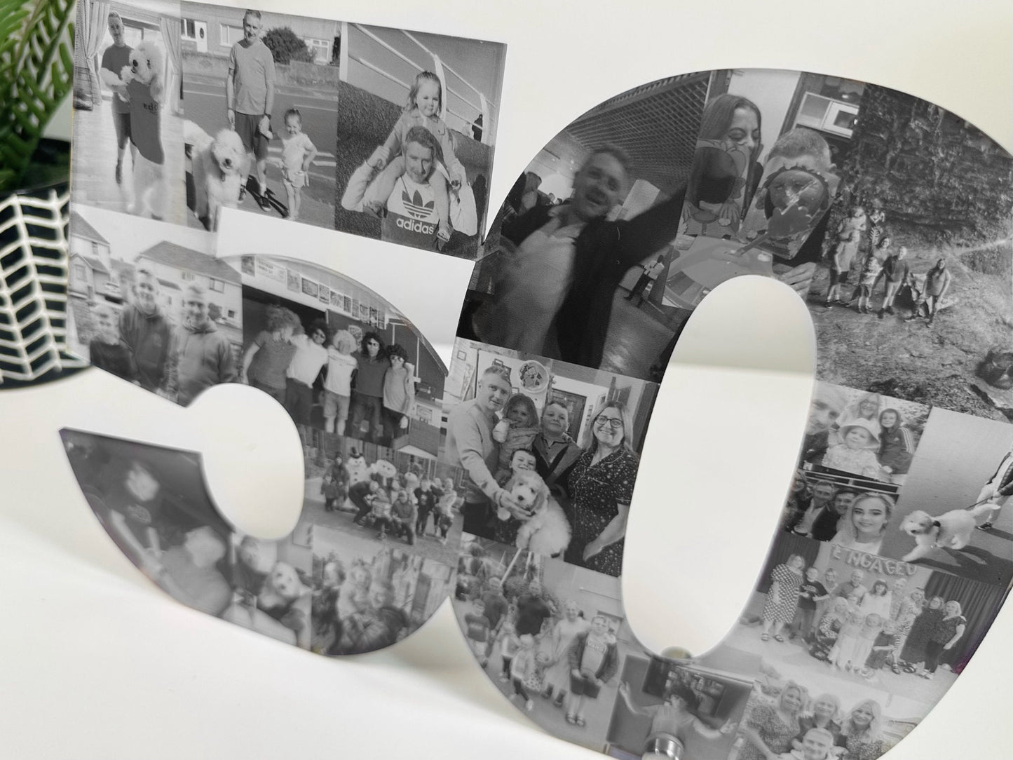 Acrylic Photo Number, Photo Collage, Birthday Gift, Photo Gift, Photo letter, Personalised gift,