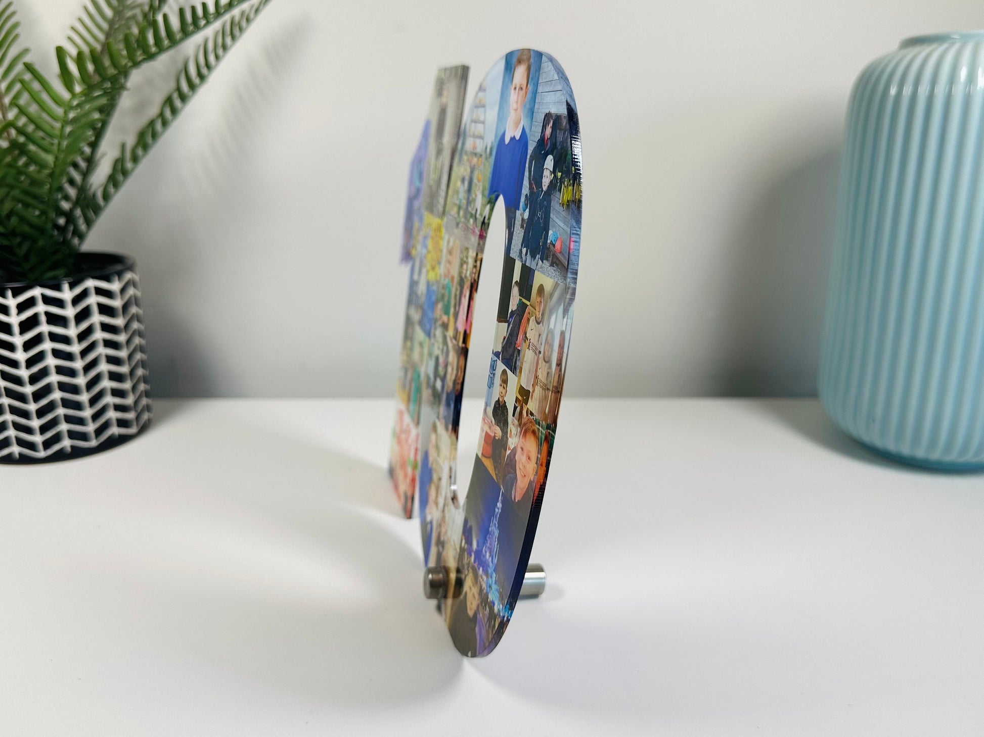 Acrylic Photo Number, Photo Collage, Birthday Gift, Photo Gift, Photo letter, Personalised gift,