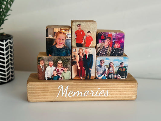 Stacking Photo Blocks Set - UV Printed
