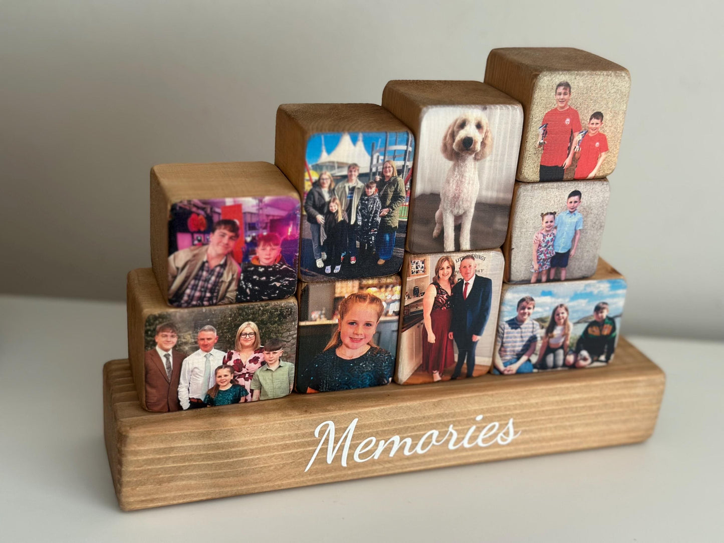 Stacking Photo Blocks Set - UV Printed